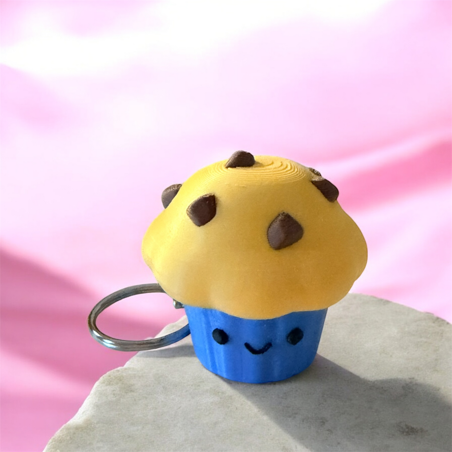 MUFFIN FACE CLICKER YELLOW