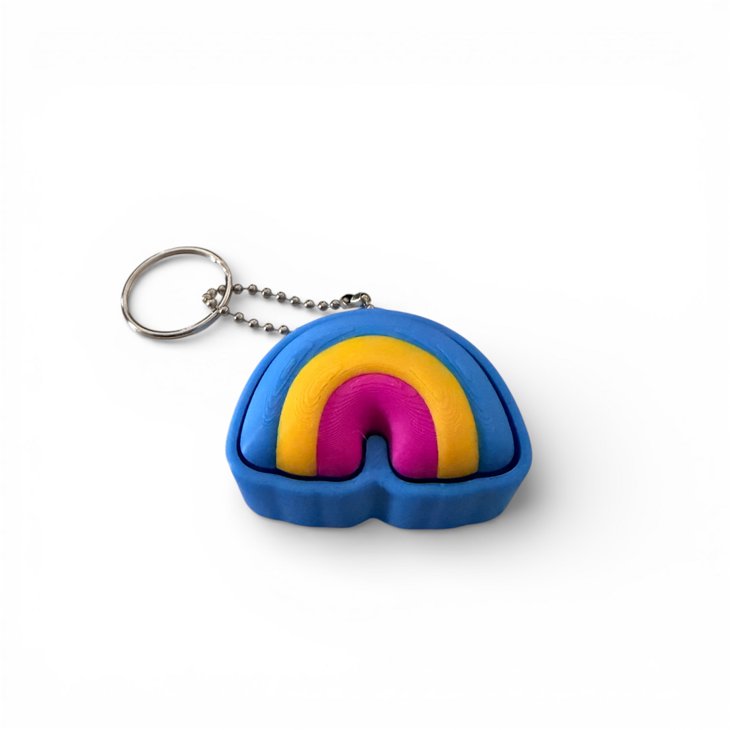 RAINBOW CLICKER KEYCHAIN