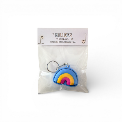 RAINBOW CLICKER KEYCHAIN
