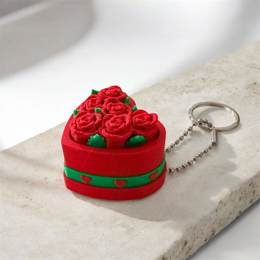 VALENTINE ROSE BOX CLICKER RED