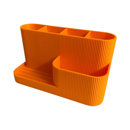DESK ORGANISER/PHONE STAND VIBRANT ORANGE Millees