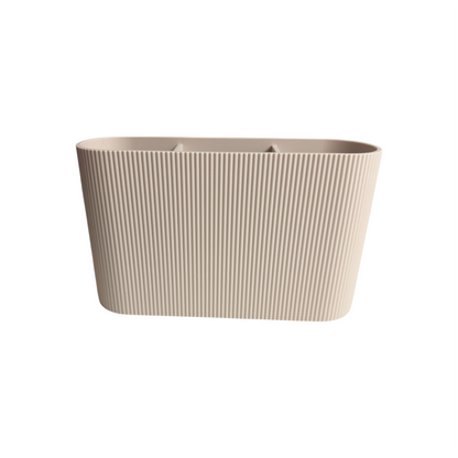 DESK ORGANISER/STICKY NOTE HOLDER BONE