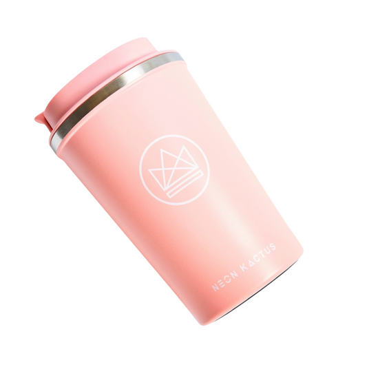 NEON KACTUS PINK FLAMINGO INSULATED CUP 12oz