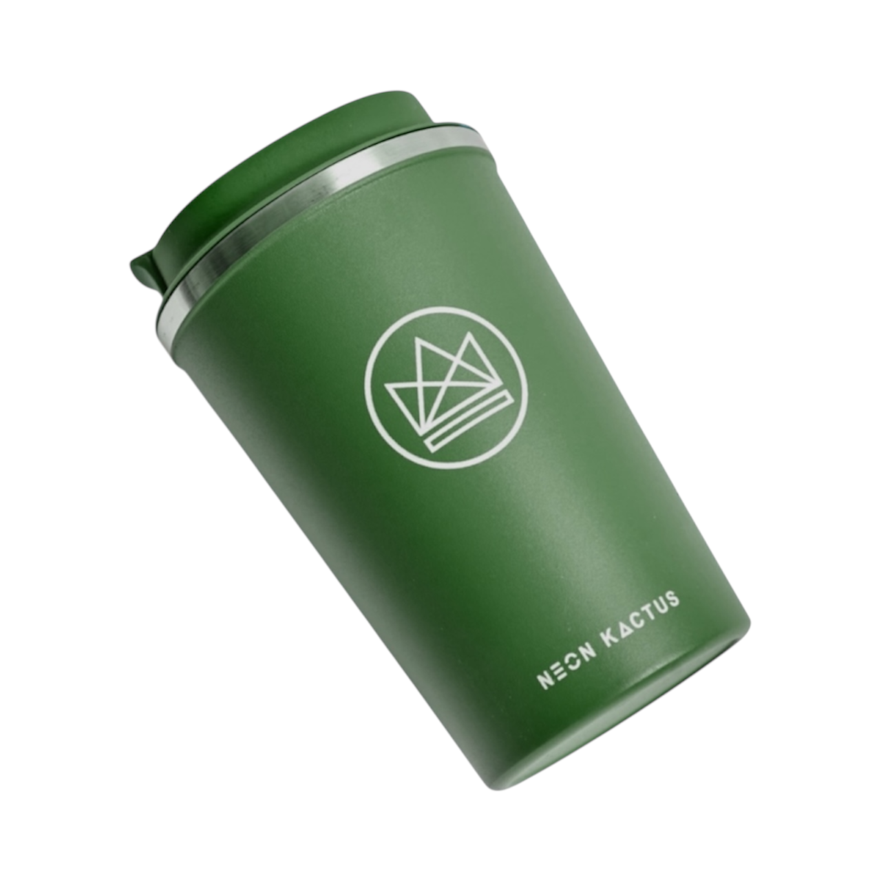 NEON KACTUS HAPPY CAMPER INSULATED CUP 12oz