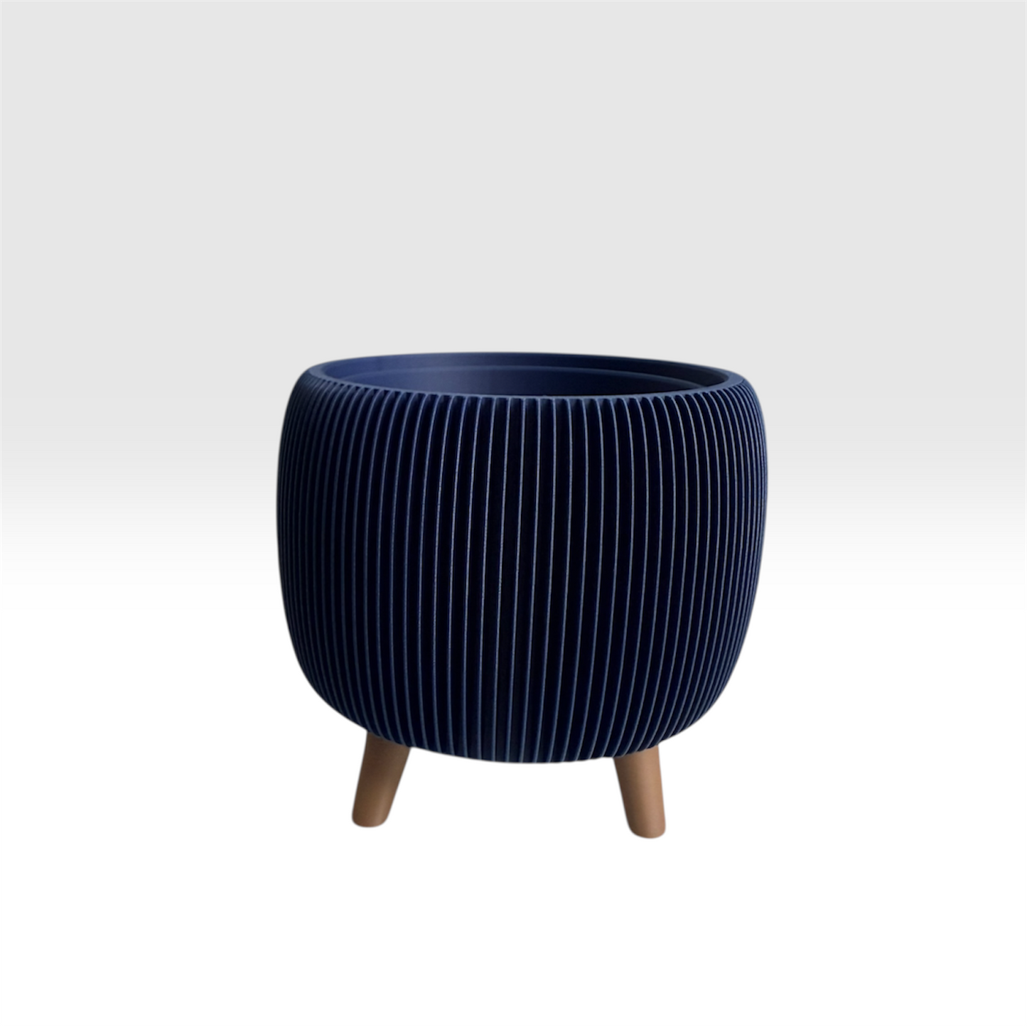 RETRO RIBBED PLANTER NAVY MEDIUM