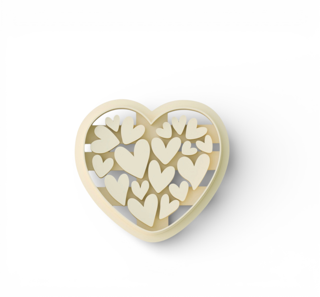 HEARTS IN HEART CUTTER