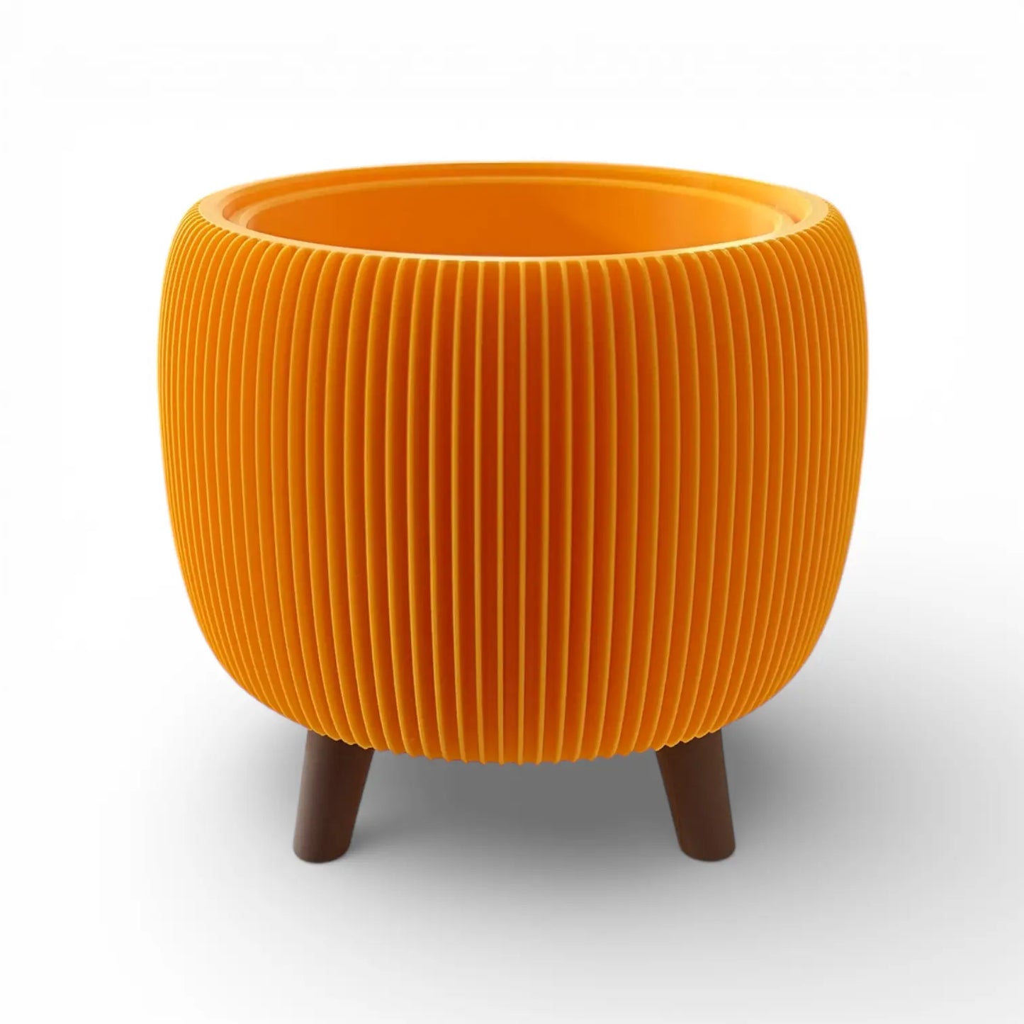 RETRO RIBBED PLANTER SUNFLOWER  LARGE Millees