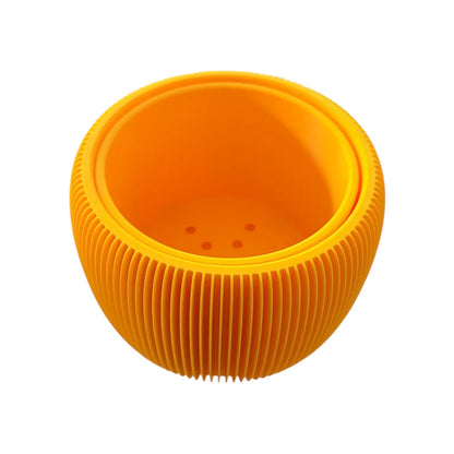 RETRO RIBBED PLANTER SUNFLOWER  LARGE Millees