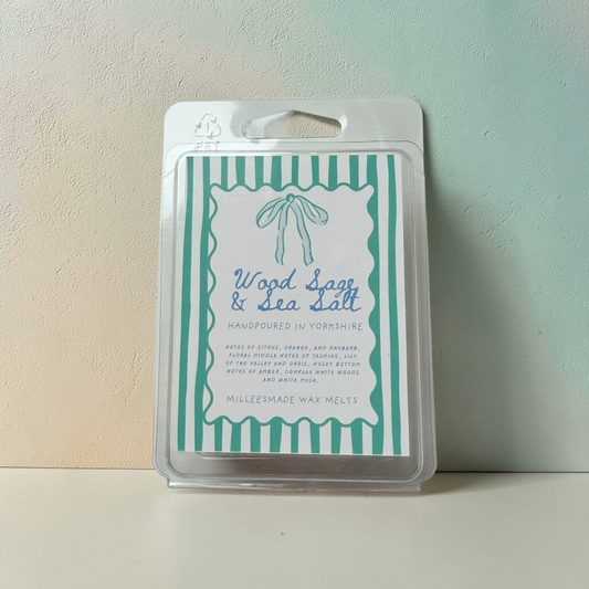 WOOD SAGE AND SEA SALT WAX MELTS