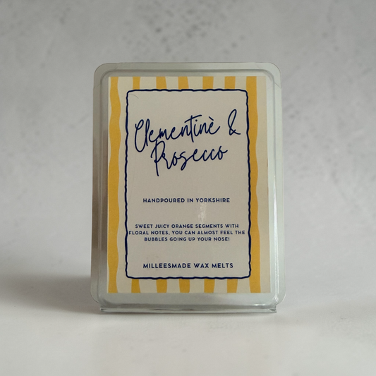 CLEMENTINE AND PROSECCO WAX MELTS