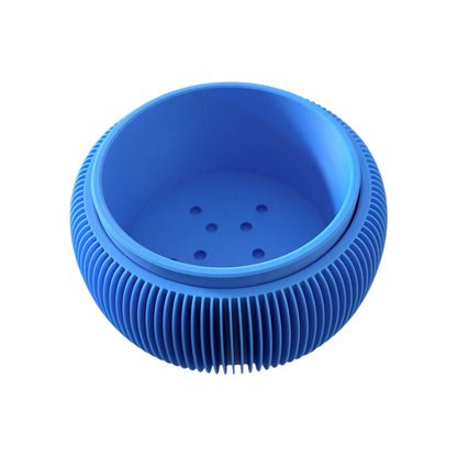 RETRO RIBBED LOW PLANTER TRUE BLUE SATIN Millees