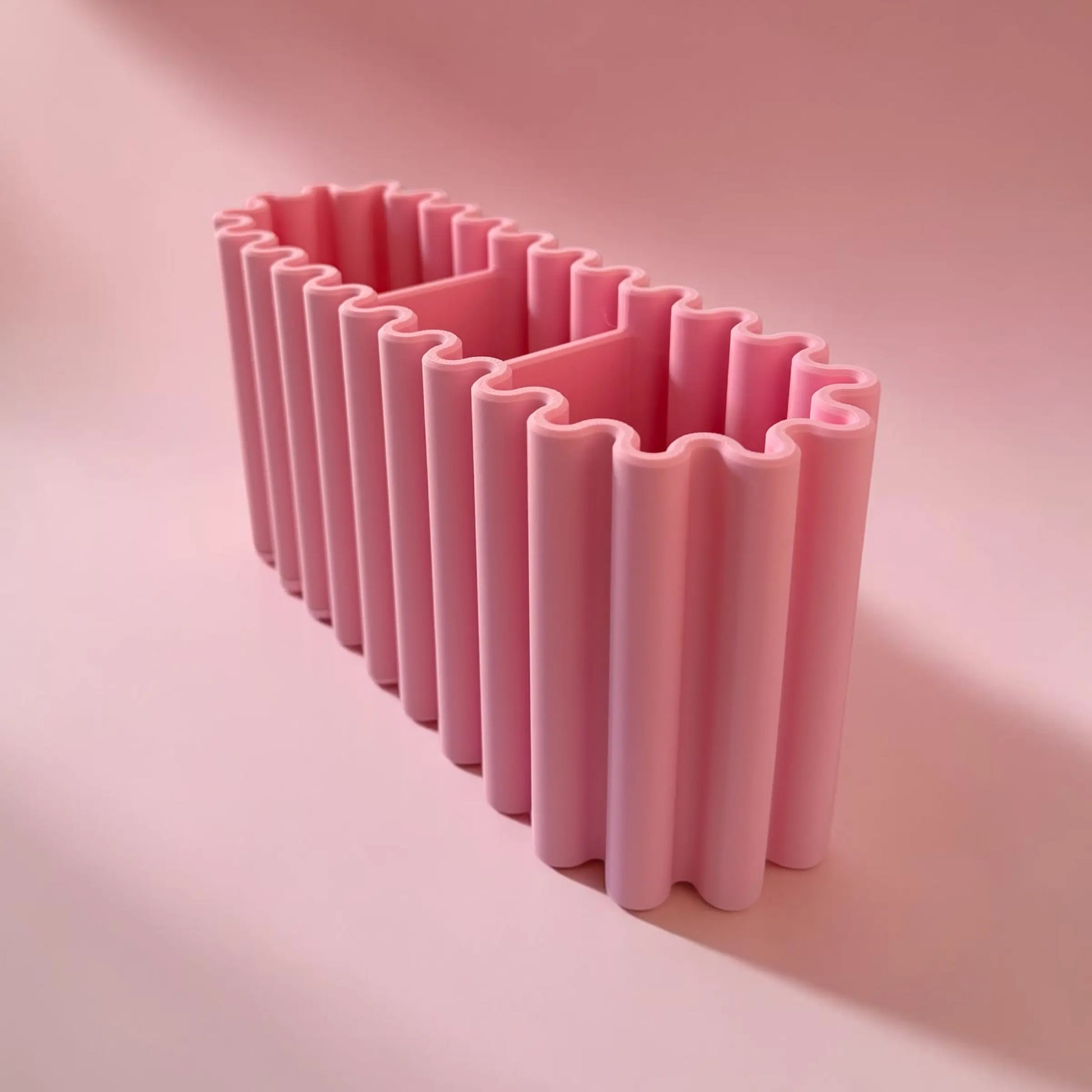 ZIGGLE PEN ORGANISER PASTEL PINK Millees
