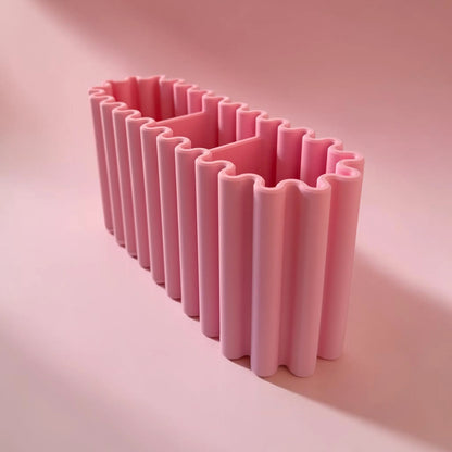 ZIGGLE PEN ORGANISER PASTEL PINK Millees