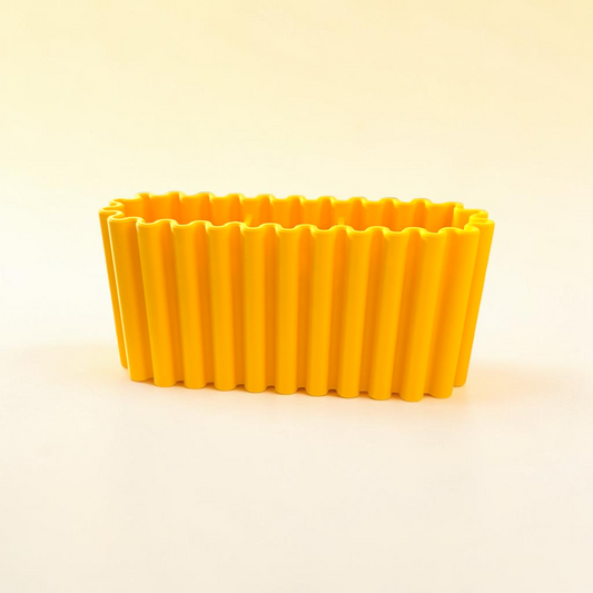 ZIGGLE PEN ORGANISER PASTEL YELLOW