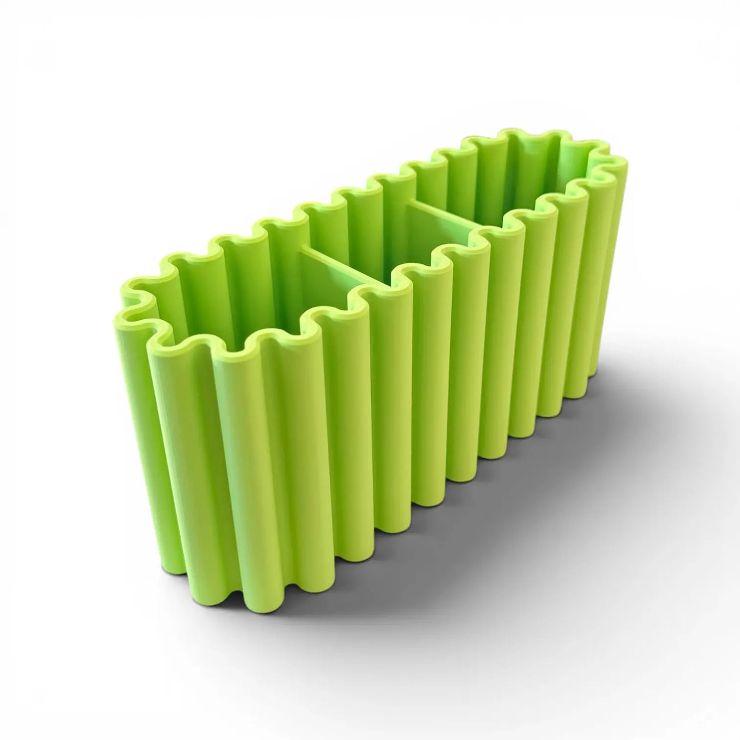 ZIGGLE PEN ORGANISER LIME GREEN Millees