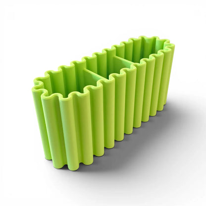 ZIGGLE PEN ORGANISER LIME GREEN Millees