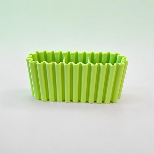 ZIGGLE PEN ORGANISER LIME GREEN