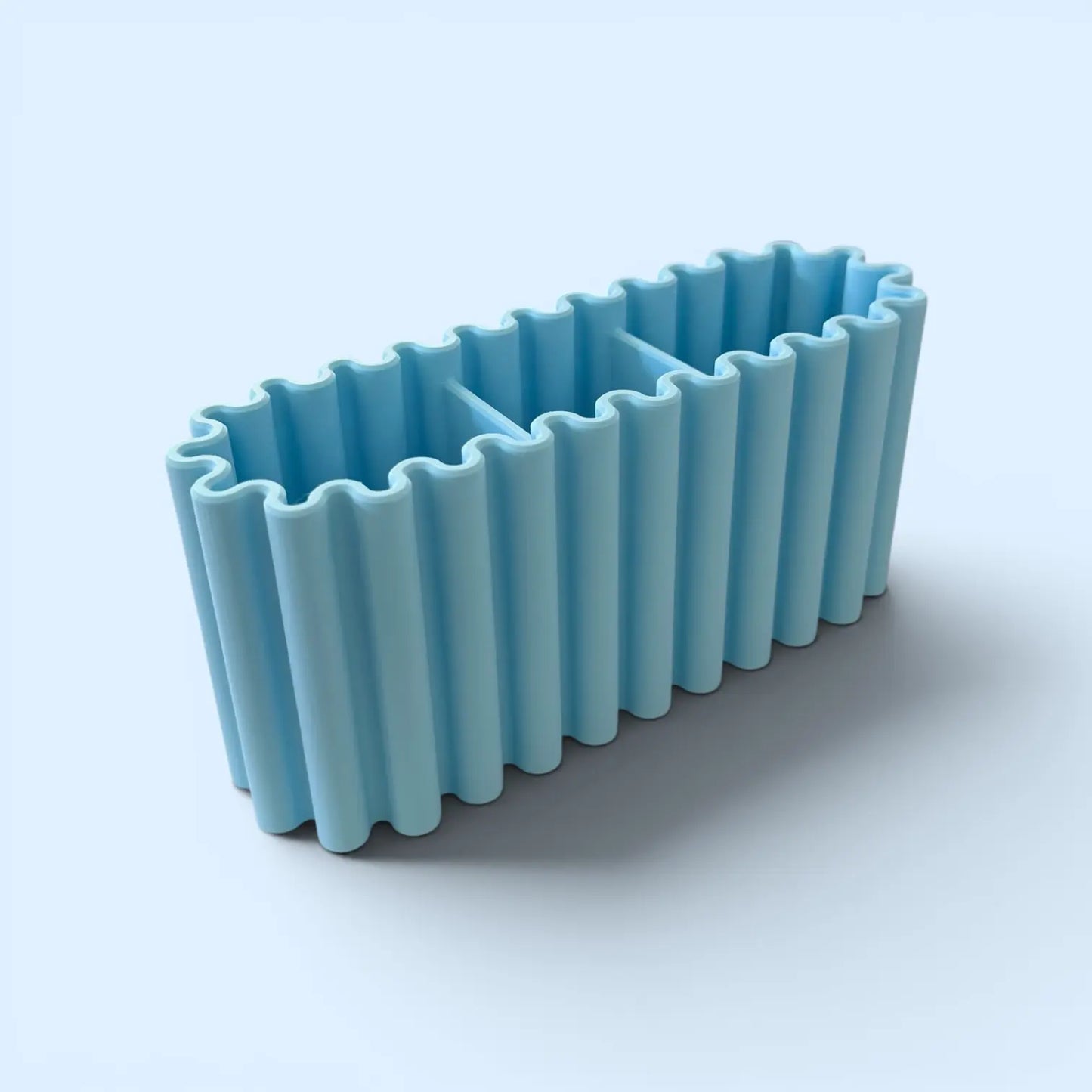 ZIGGLE PEN ORGANISER PASTEL BLUE Millees