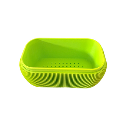 RETRO ROUNDED OBLONG PLANTER LIME