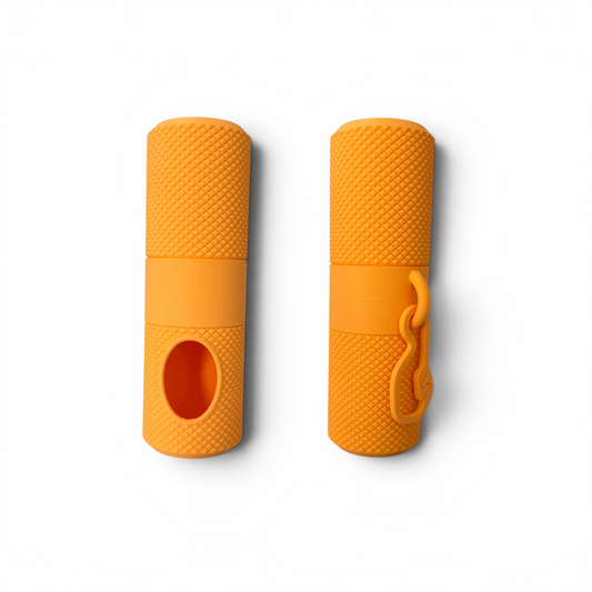 DOGGY POOP AND TREAT HOLDER APRICOT