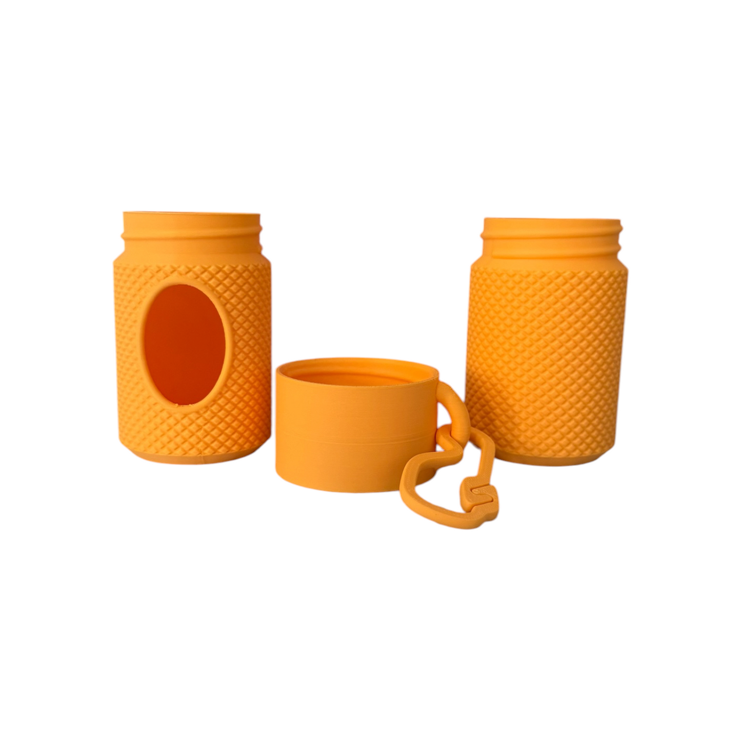 DOGGY POOP AND TREAT HOLDER APRICOT