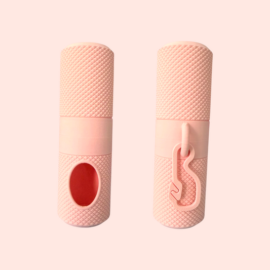 DOGGY POOP AND TREAT HOLDER PINK