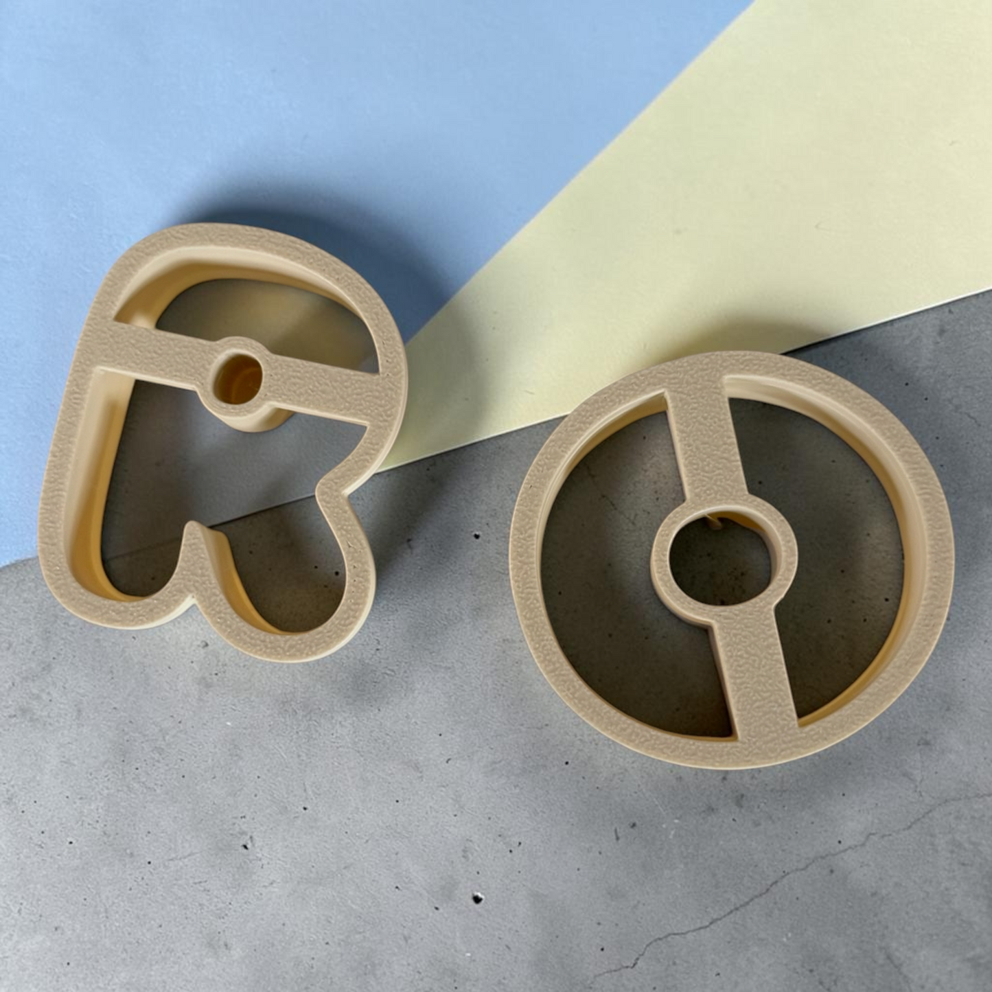 BUBBLE LETTER CLAY CUTTERS
