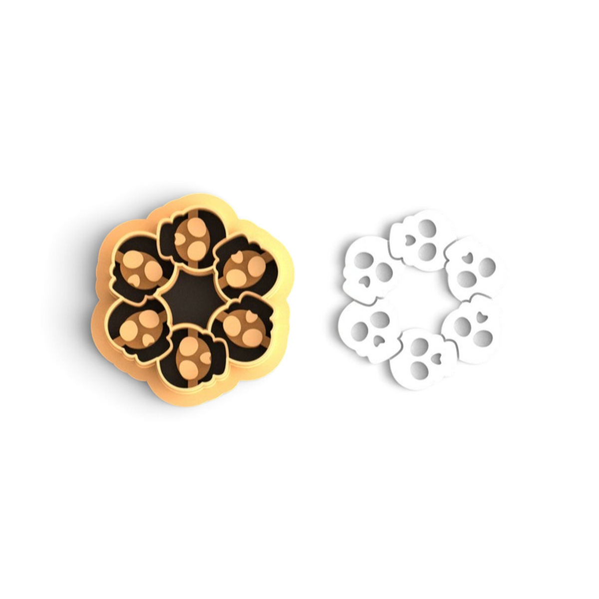 RING OF SKULLS CLAY CUTTER