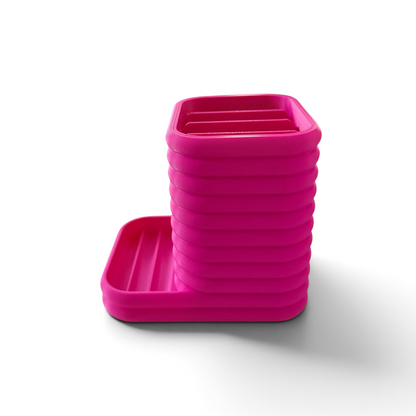 PEN POT/PHONE STAND RASPBERRY