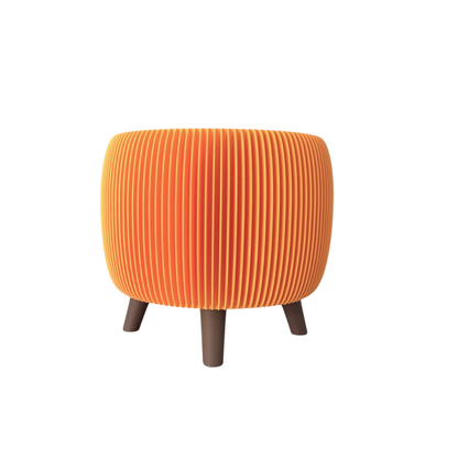 RETRO RIBBED PLANTER APRICOT MEDIUM SECOND