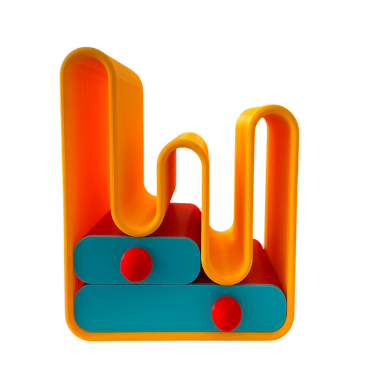 THE WAVE DESK STAND YELLOW
