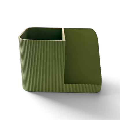 PEN POT PHONE STAND OLIVE