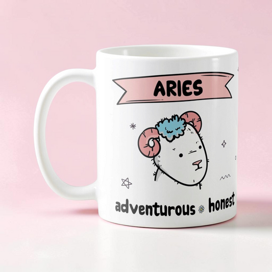 ARIES AFFIRMATION MUG