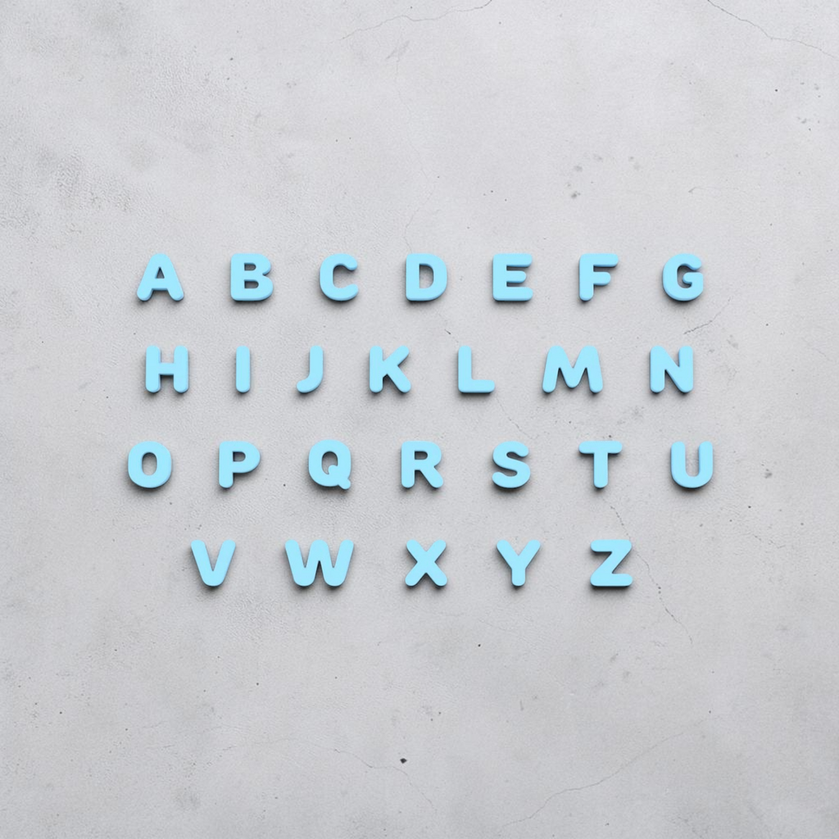 MINI ALPHABET CLAY CUTTER SET