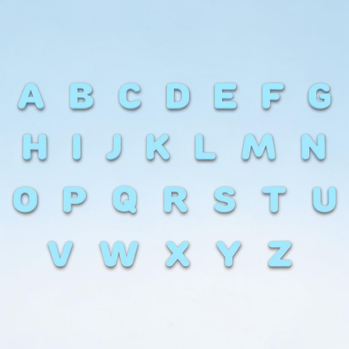 MINI ALPHABET CLAY CUTTER SET
