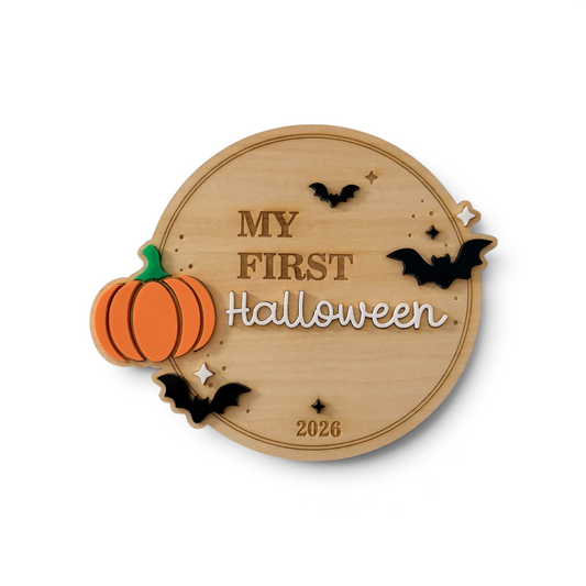 MY FIRST HALLOWEEN PHOTO BOARD
