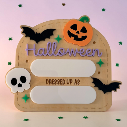HALLOWEEN DRESS UP BOARD