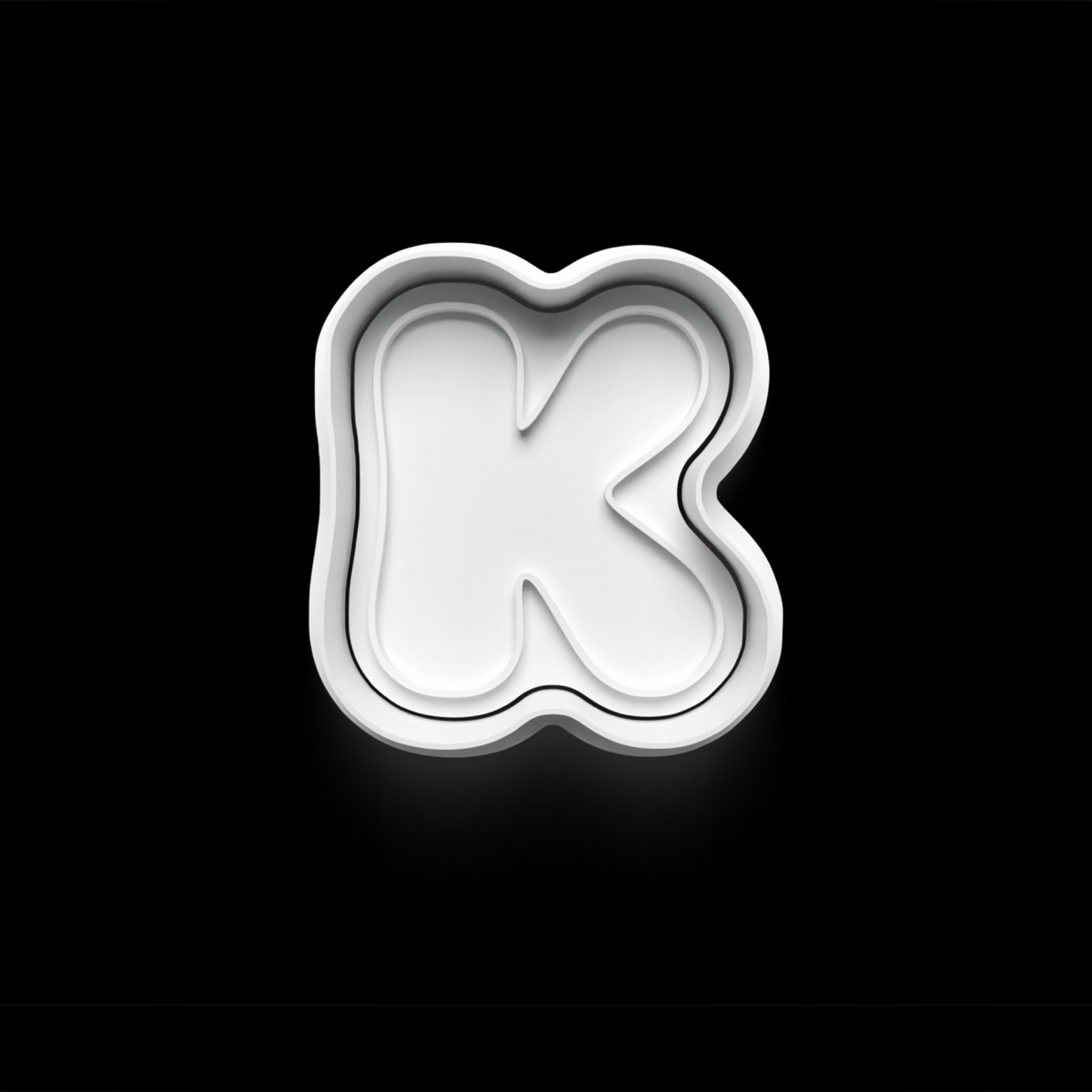 BUBBLE ALPHABET COOKIE/FONDANT CUTTERS
