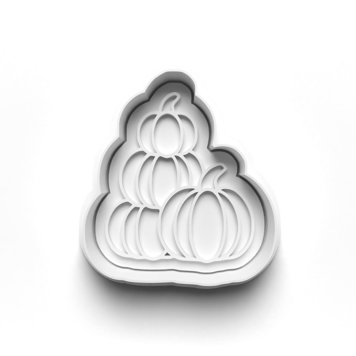 PUMPKIN STACK COOKIE CUTTER/STAMP