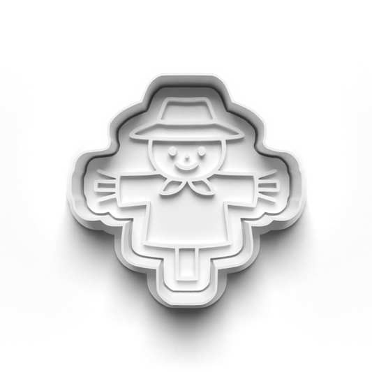 SCARECROW COOKIE CUTTER/STAMP