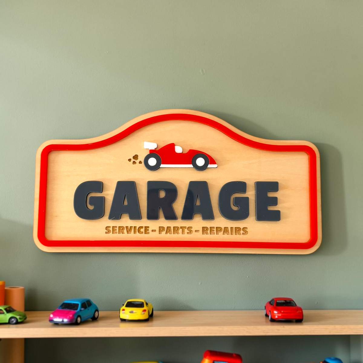 GARAGE PLAY SIGN
