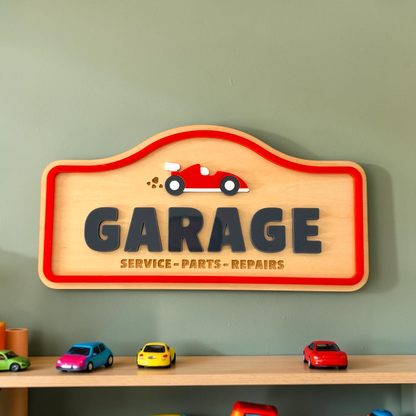 GARAGE PLAY SIGN