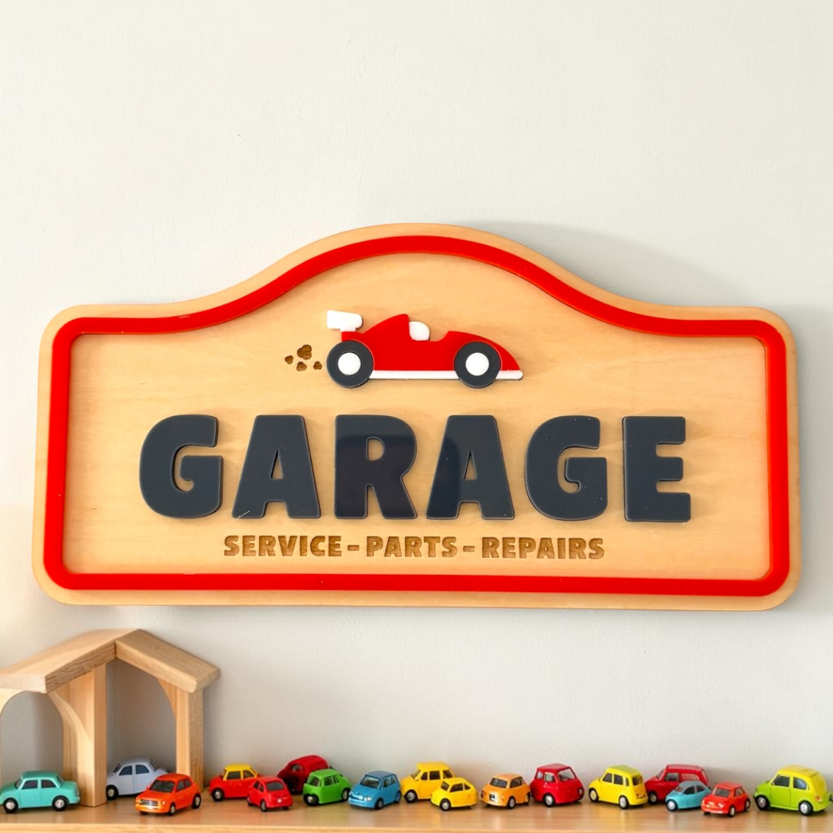 GARAGE PLAY SIGN