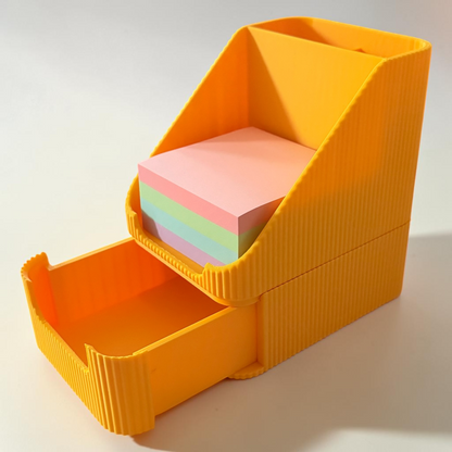 DESK ORGANISER STICKY NOTES HOLDER