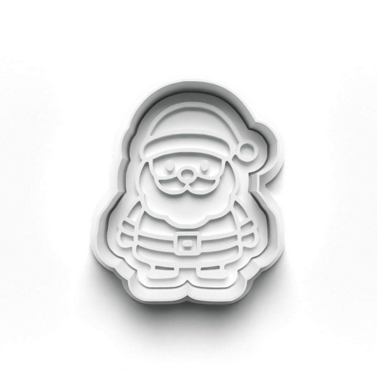SANTA CLAUS COOKIE CUTTER/STAMP