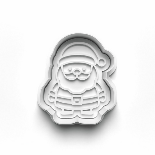 SANTA CLAUS COOKIE CUTTER/STAMP